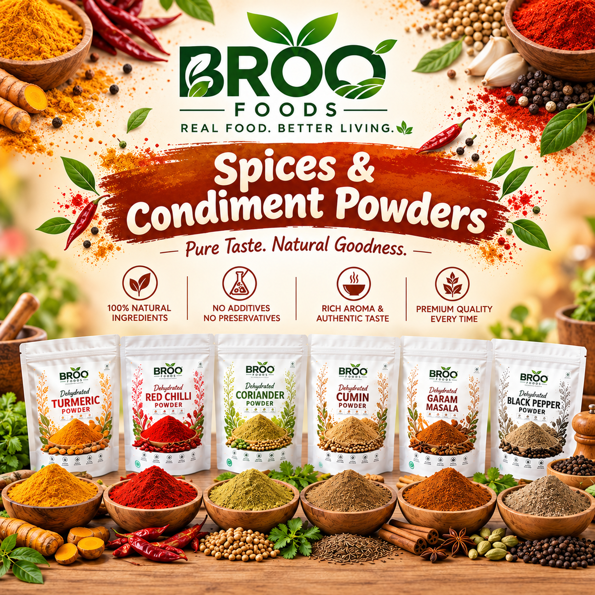 Spices & Condiment Powders