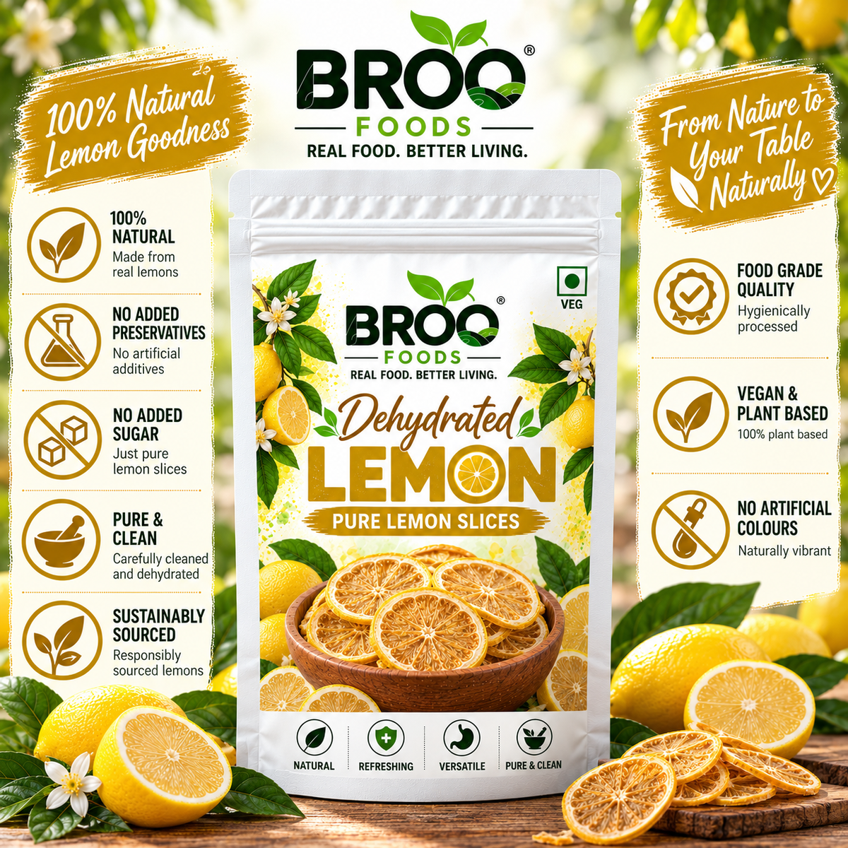 Dehydrated Lemon Slices