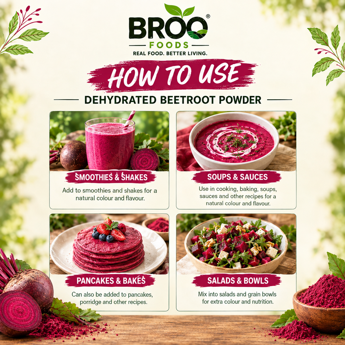 Dehydrated Beetroot Powder