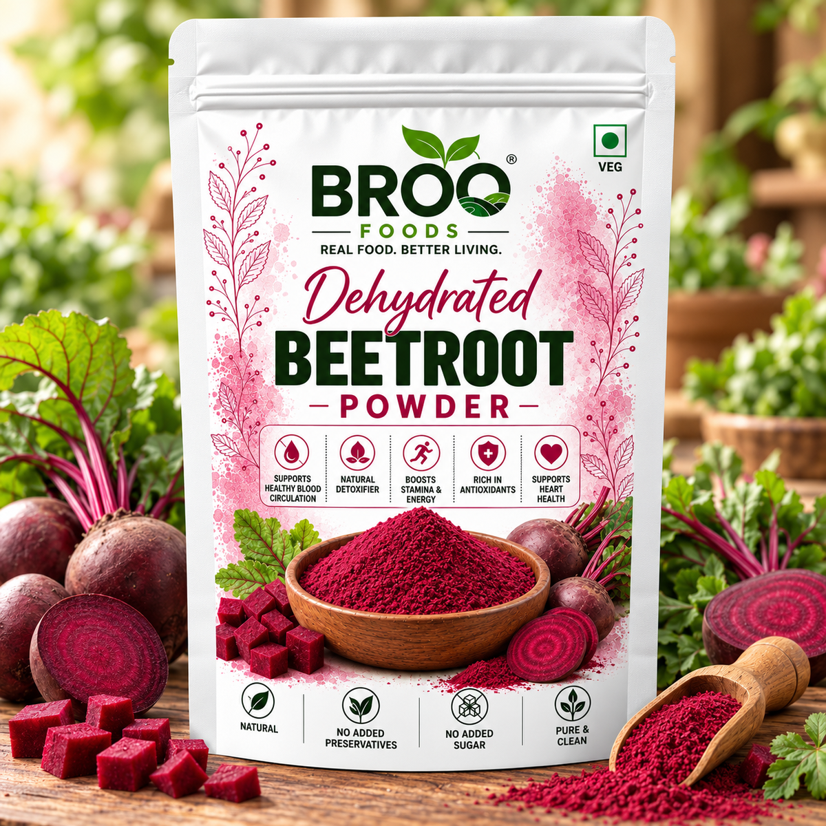 Dehydrated Beetroot Powder