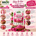Dehydrated Rose Petal Powder