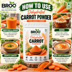 Dehydrated Carrot Powder