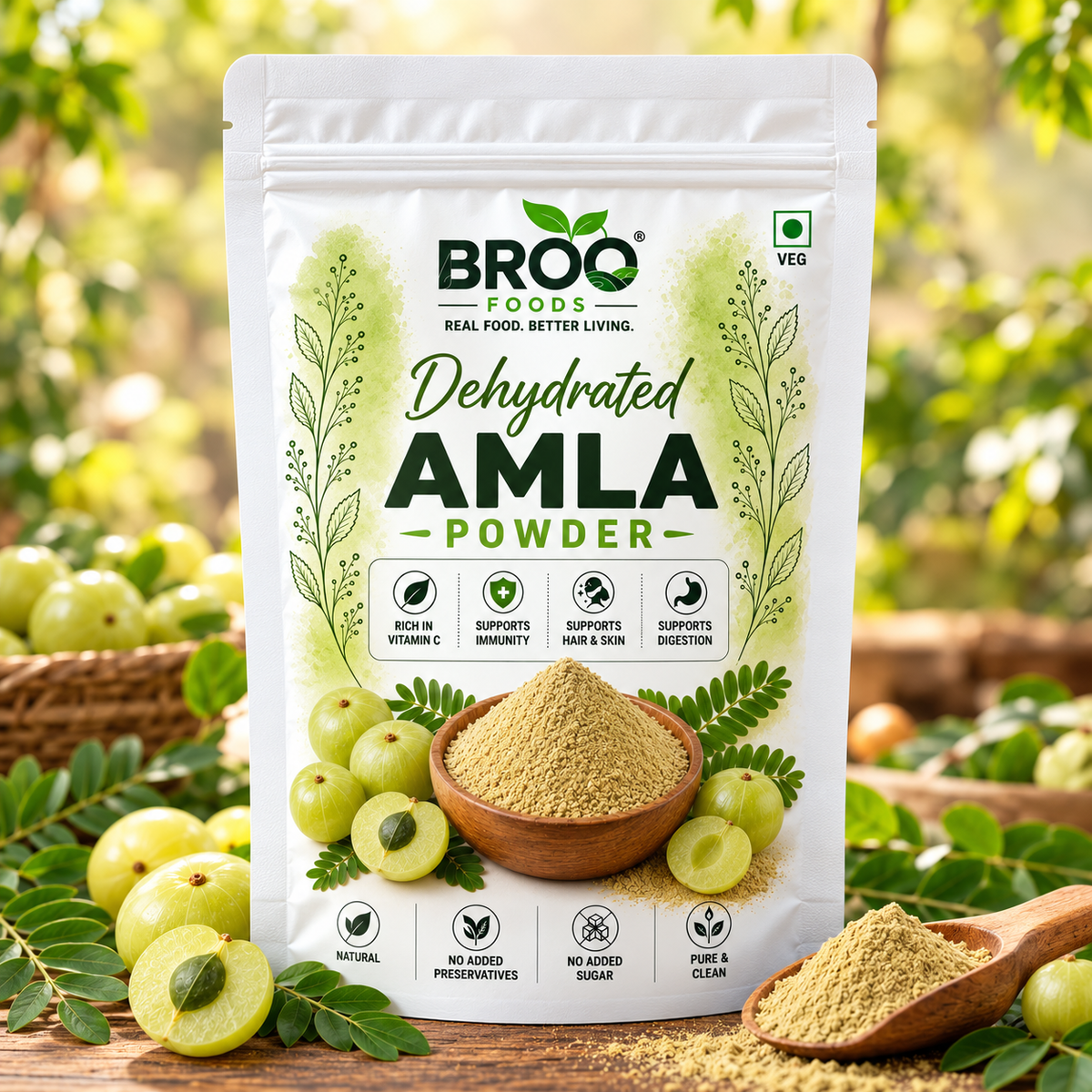 Dehydrated Amla Powder (Indian Gooseberry)
