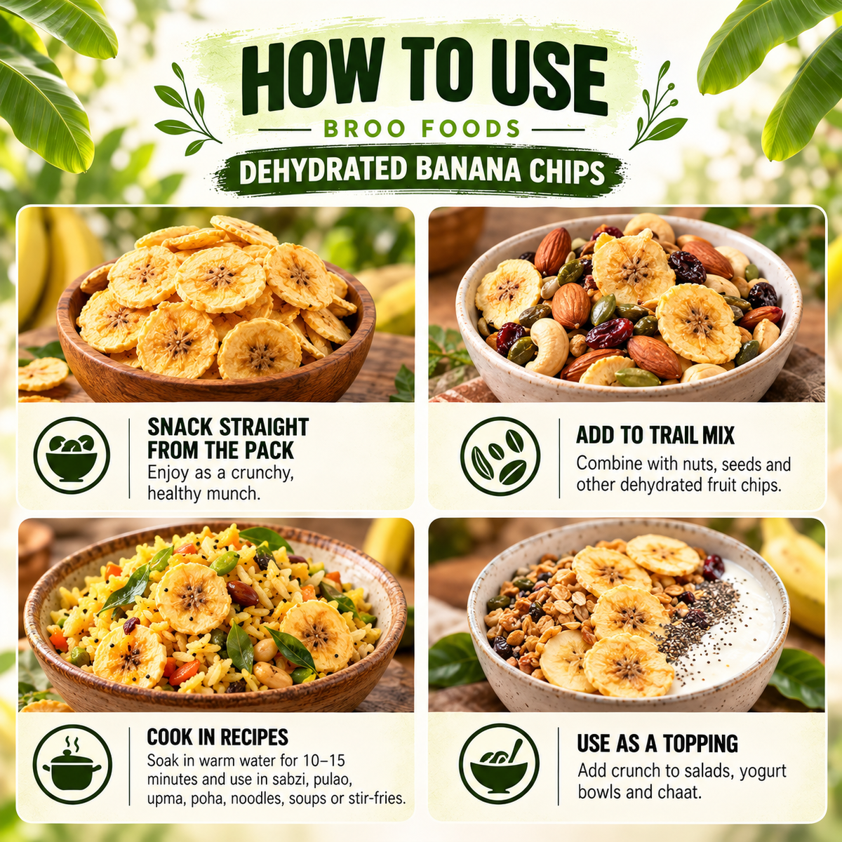 Dehydrated Raw Banana Chips