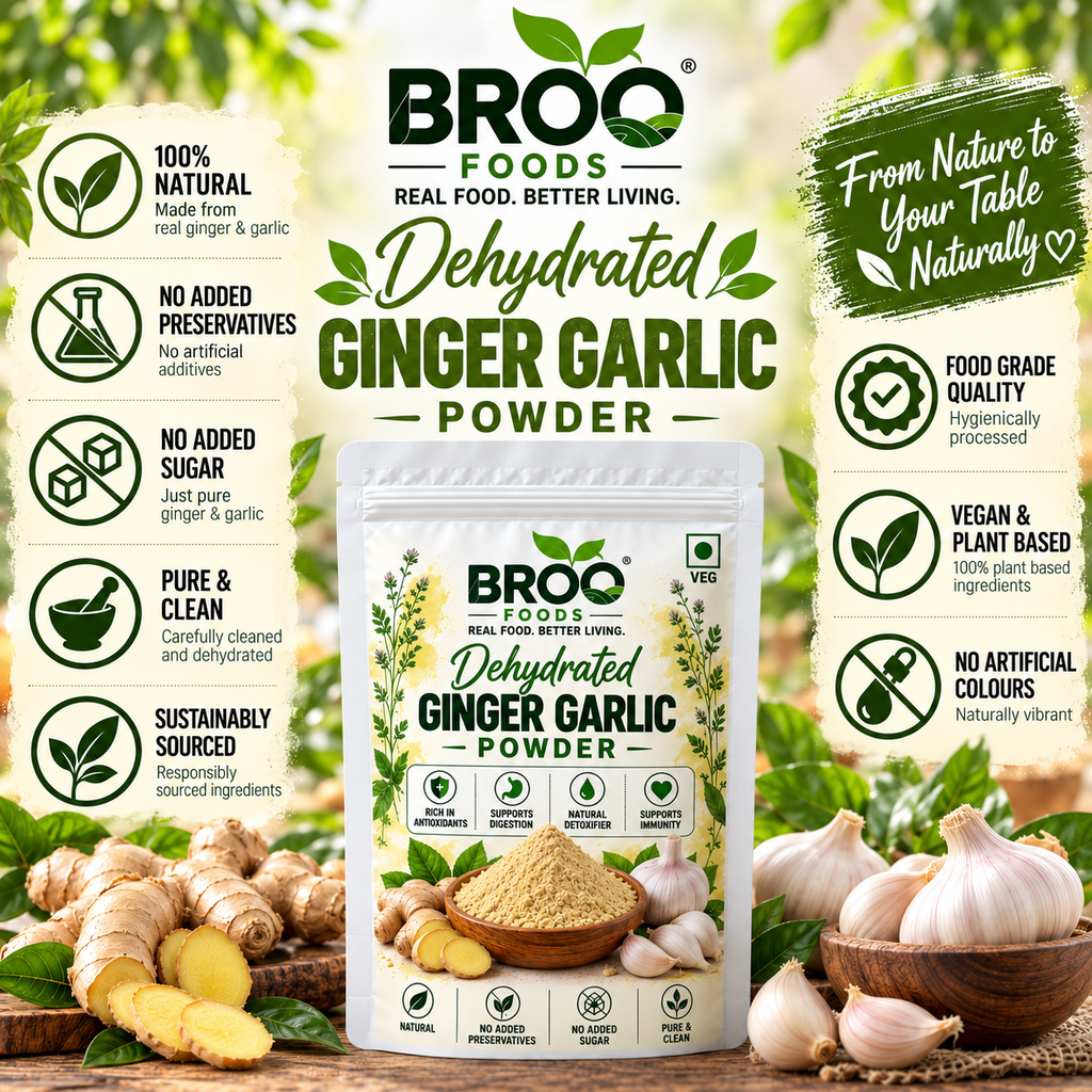 Dehydrated Ginger Garlic Powder