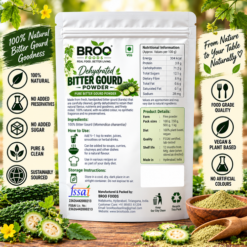 Dehydrated Bitter Gourd Powder (Karela)