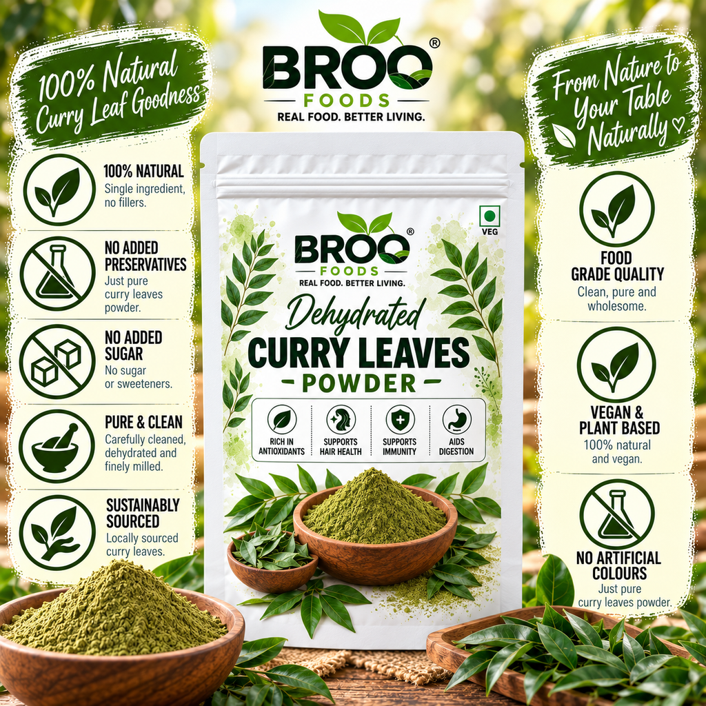 Dehydrated Curry Leaves Powder