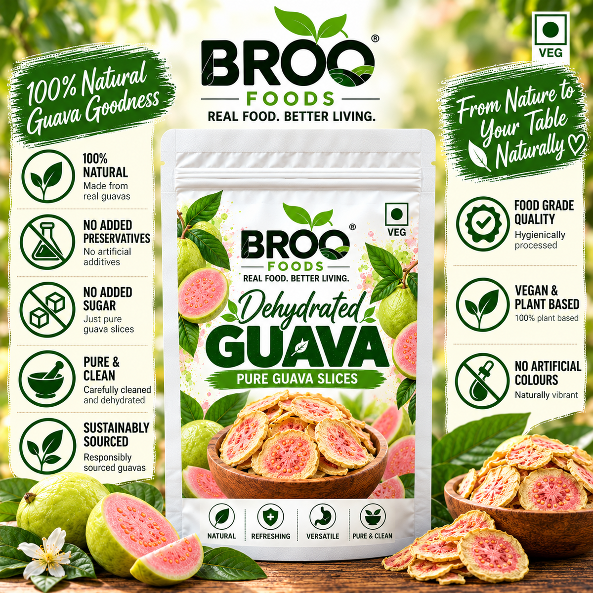 Dehydrated Guava