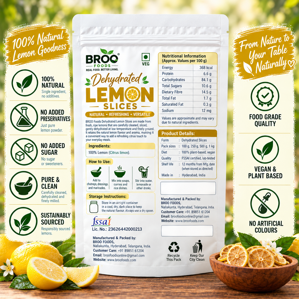 Dehydrated Lemon Slices