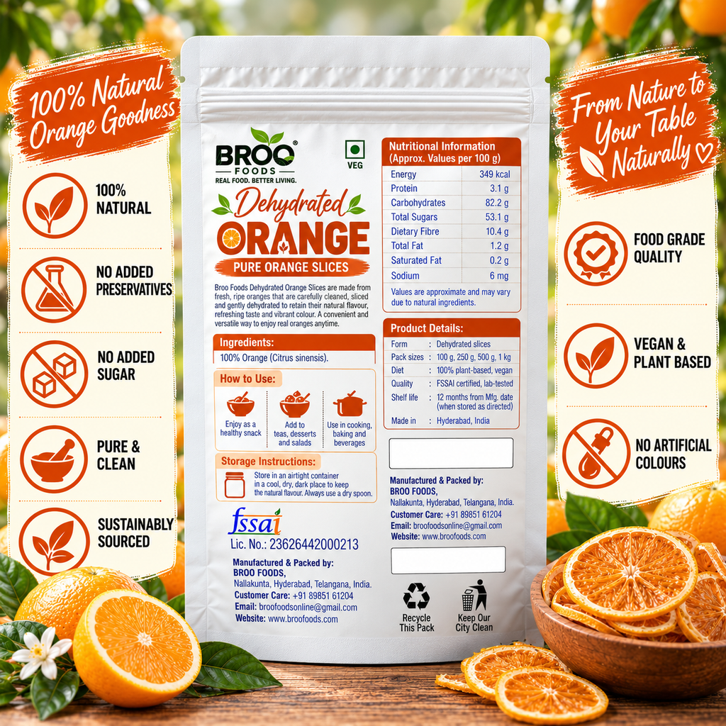 Dehydrated Orange Slices