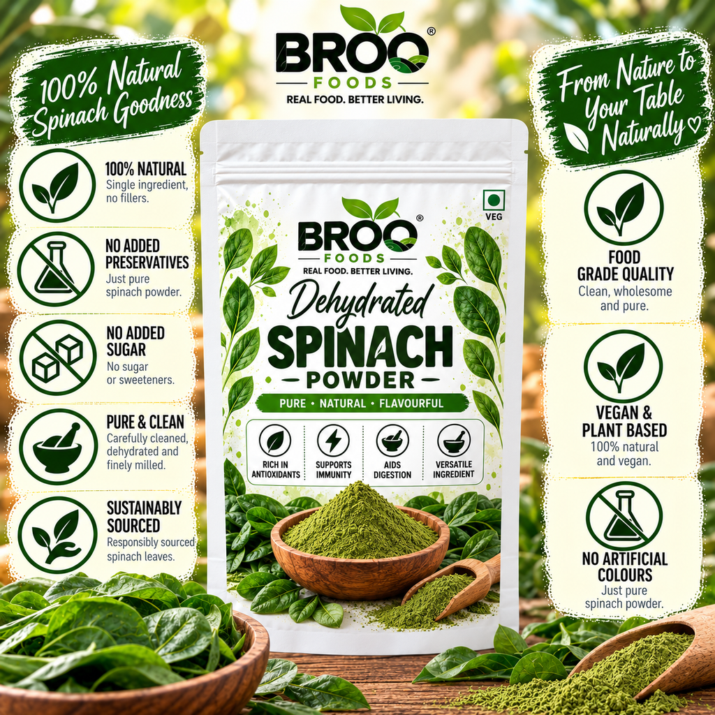 Dehydrated Spinach Powder (Palak)