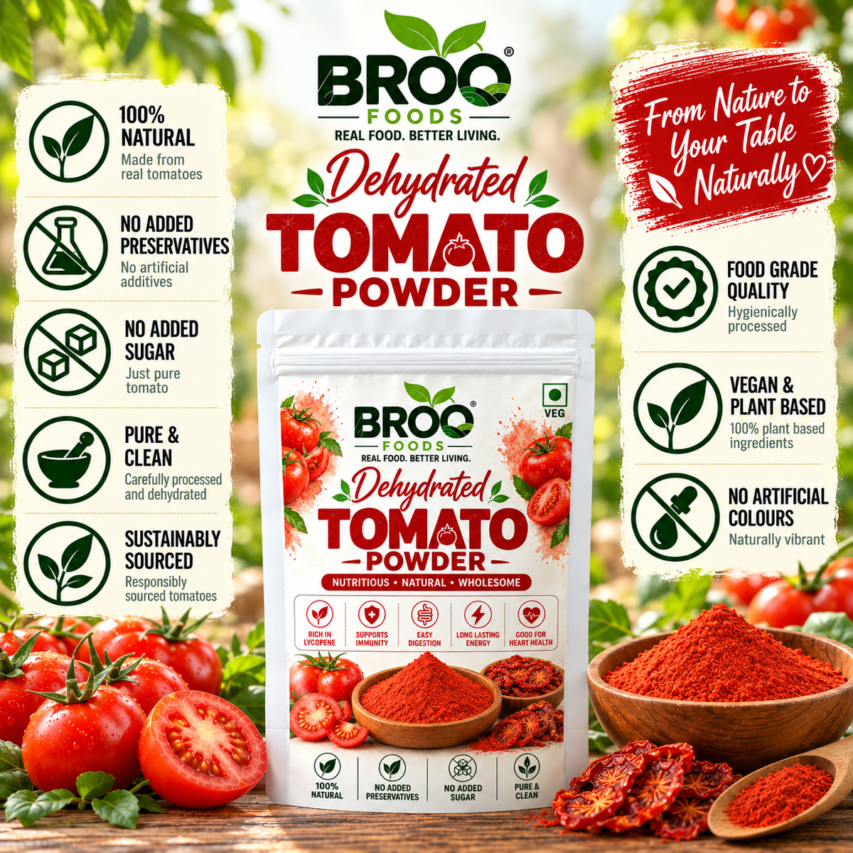 Dehydrated Tomato Powder