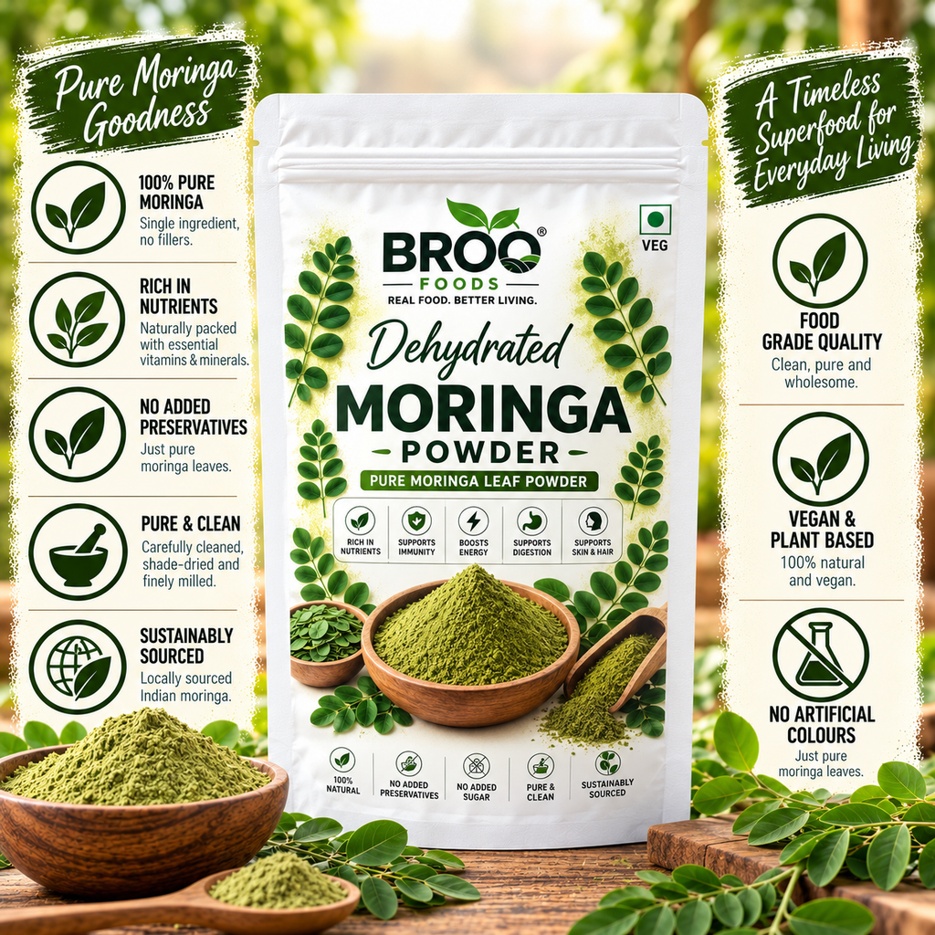 Dehydrated Moringa Leaves Powder