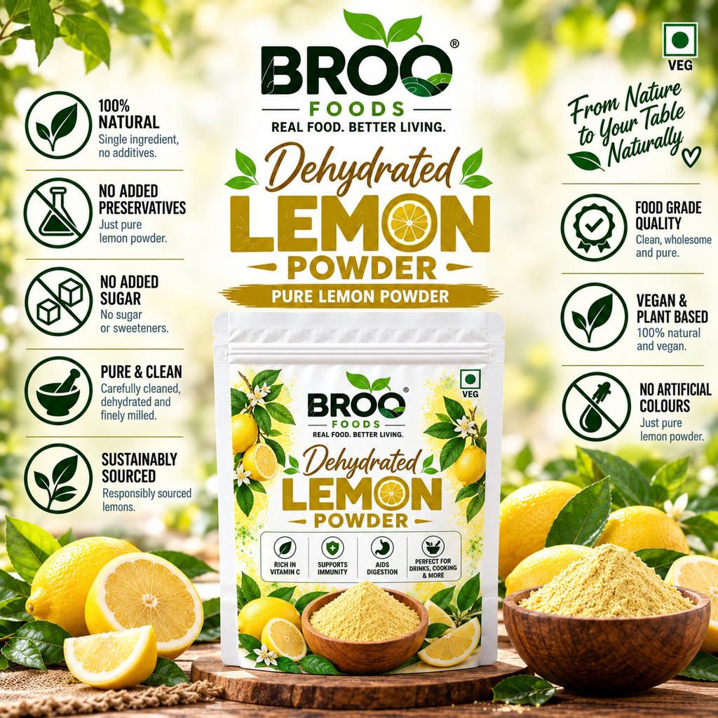 Dehydrated Lemon Powder