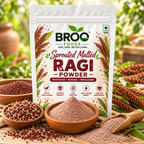 Sprouted Malted Ragi Powder (Finger Millet)